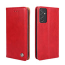 For Samsung Galaxy A82 5G / Quantum 2 Non-Magnetic Retro Texture Leather Phone Case(Red)