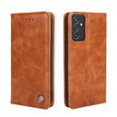 For Samsung Galaxy A82 5G / Quantum 2 Non-Magnetic Retro Texture Leather Phone Case(Brown)