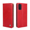 For Samsung Galaxy F52 5G Non-Magnetic Retro Texture Leather Phone Case(Red)