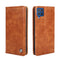 For Samsung Galaxy F62 / M62 Non-Magnetic Retro Texture Leather Phone Case(Brown)