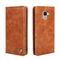 For Samsung Galaxy Feel 2 JP Version Non-Magnetic Retro Texture Leather Phone Case(Brown)