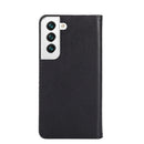 For Samsung Galaxy S21+ 5G Non-Magnetic Retro Texture Leather Phone Case(Black)