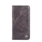For Samsung Galaxy S21+ 5G Non-Magnetic Retro Texture Leather Phone Case(Grey)