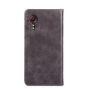 For Samsung Galaxy Xcover 5 Non-Magnetic Retro Texture Leather Phone Case(Grey)