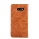 For LG G8X ThinQ / V50S ThinQ 5G Non-Magnetic Retro Texture Horizontal Flip Leather Phone Case(Brown)