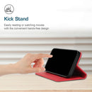 For Motorola Moto G Power 2022 Diamond Splicing Skin Feel Magnetic Leather Phone Case(Red)
