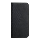 For Motorola Moto G Power 2022 Diamond Splicing Skin Feel Magnetic Leather Phone Case(Black)