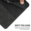 For Motorola Moto G Power 2022 Diamond Splicing Skin Feel Magnetic Leather Phone Case(Black)