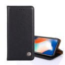 For Nokia 4.2 Non-Magnetic Retro Texture Horizontal Flip Leather Phone Case(Black)