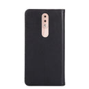 For Nokia 4.2 Non-Magnetic Retro Texture Horizontal Flip Leather Phone Case(Black)