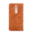 For Nokia 4.2 Non-Magnetic Retro Texture Horizontal Flip Leather Phone Case(Brown)
