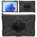 For MicroSoft Surface Go 1 / 2 / 3 TPU + PC Tablet Case(Black)