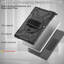 For MicroSoft Surface Go 1 / 2 / 3 TPU + PC Tablet Case(Black)