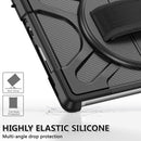 For MicroSoft Surface Go 1 / 2 / 3 TPU + PC Tablet Case(Black)