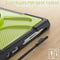 For MicroSoft Surface Go 1 / 2 / 3 TPU + PC Tablet Case(Yellow Green)