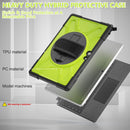 For MicroSoft Surface Go 1 / 2 / 3 TPU + PC Tablet Case(Yellow Green)