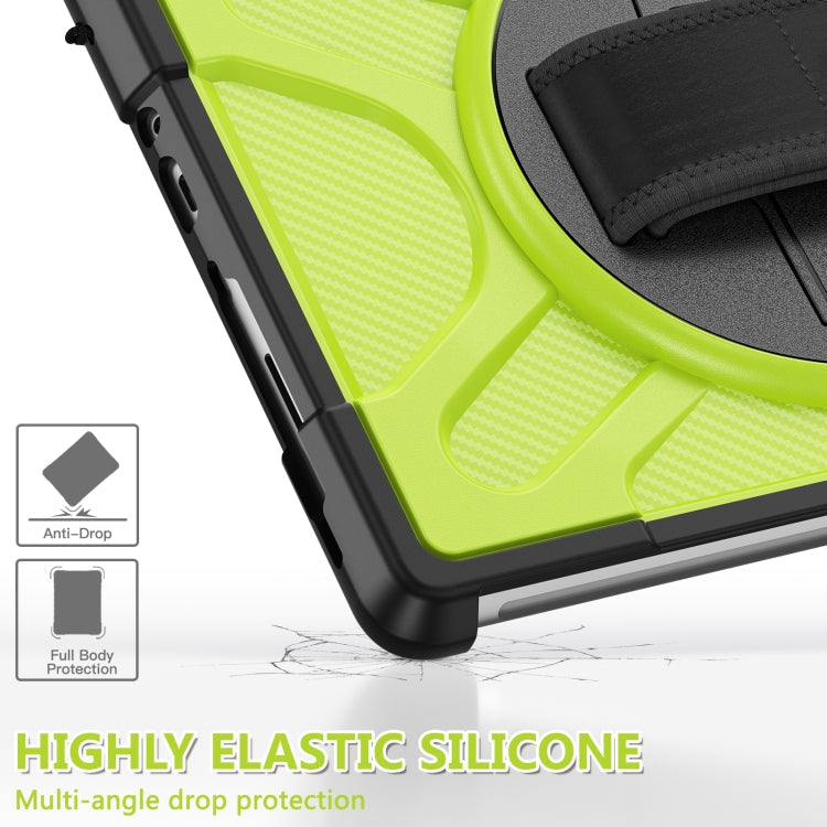 For MicroSoft Surface Go 1 / 2 / 3 TPU + PC Tablet Case(Yellow Green)