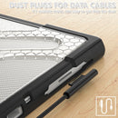 For MicroSoft Surface Pro 4 / 5 / 6 / 7 TPU + PC Tablet Case(Transparent)