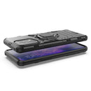 For OPPO Find X5 Pro Magnetic Ring Holder PC + TPU Phone Case(Navy Blue)