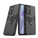 For OnePlus Nord CE 2 5G Magnetic Ring Holder PC + TPU Phone Case(Black)
