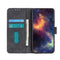 For Motorola Moto G22 KHAZNEH Retro Texture Leather Phone Case(Black)