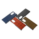For LG Wing 5G Weave Plaid PU Phone Case(Blue)