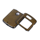 For Motorola Moto Razr 5G Weave Plaid PU Phone Case(Green)