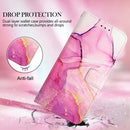 For iPhone SE 2022 / SE 2020 / 8 / 7 PT003 Marble Pattern Flip Leather Phone Case(LS001)