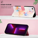 For iPhone SE 2022 / SE 2020 / 8 / 7 PT003 Marble Pattern Flip Leather Phone Case(LS004)