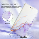PT003 Marble Pattern Flip Leather Phone Case For iPhone SE 2022 / SE 2020 / 8 / 7(LS006)
