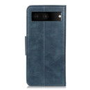 For Google Pixel 7 5G Mirren Crazy Horse Texture Leather Phone Case(Blue)