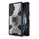 For Xiaomi Redmi K50 Gaming Space PC+TPU Shockproof Phone Case with Ring Holder(White)