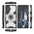 For Xiaomi Redmi K50 Gaming Space PC+TPU Shockproof Phone Case with Ring Holder(White)
