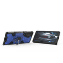 For Xiaomi Redmi K50 Gaming Space PC+TPU Shockproof Phone Case with Ring Holder(Blue)