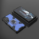For Xiaomi Redmi K50 Gaming Space PC+TPU Shockproof Phone Case with Ring Holder(Blue)
