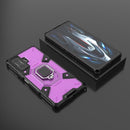 For Xiaomi Redmi K50 Gaming Space PC+TPU Shockproof Phone Case with Ring Holder(Purple)
