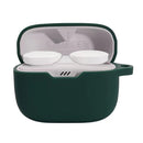 Earphone Protective Case with Hanging Buckle For JBL T130NC(Dark Green)