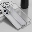 For OPPO Find X5 Pro Electroplated Frosted Phone Case(Silver)