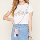 For Xiaomi Mi 11i / 11i HyperCharge 5G Global Electroplating Marble IMD TPU Phone Case with Lanyard(Rose Gold 005)
