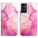 For Samsung Galaxy A13 5G PT003 Marble Pattern Flip Leather Phone Case(LS001)
