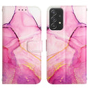For Samsung Galaxy A53 5G PT003 Marble Pattern Flip Leather Phone Case(LS001)