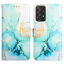 For Samsung Galaxy A53 5G PT003 Marble Pattern Flip Leather Phone Case(LS003)