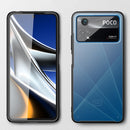 For Xiaomi Poco X4 Pro 5G Four-corner Shockproof TPU + PC Protective Phone Case(Black)