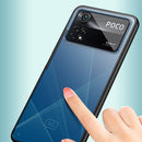 For Xiaomi Poco X4 Pro 5G Four-corner Shockproof TPU + PC Protective Phone Case(Black)