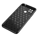 For Xiaomi Redmi 10C Carbon Fiber Texture Shockproof TPU Phone Case(Black)