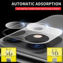 For iPhone 11 9D Transparent Rear Camera Lens Protector Tempered Glass Film Combination Packages