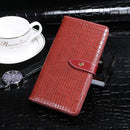 For Huawei nova 9 SE idewei Crocodile Texture Leather Phone Case(Red)