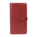 For Huawei nova 9 SE idewei Crocodile Texture Leather Phone Case(Red)
