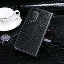 For Huawei nova 9 SE idewei Crocodile Texture Leather Phone Case(Red)