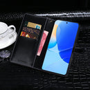 For Huawei nova 9 SE idewei Crocodile Texture Leather Phone Case(Grey)
